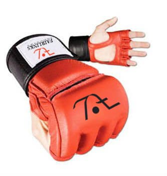 MMA Gloves Grappling PU _ Artificial Leather Training Gloves
